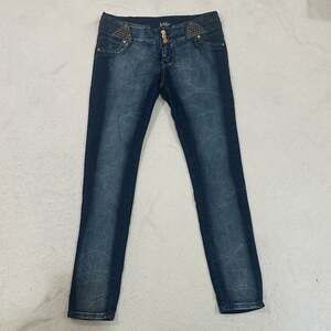 RAG Women's Studded Pocket Detail Skinny Jeans